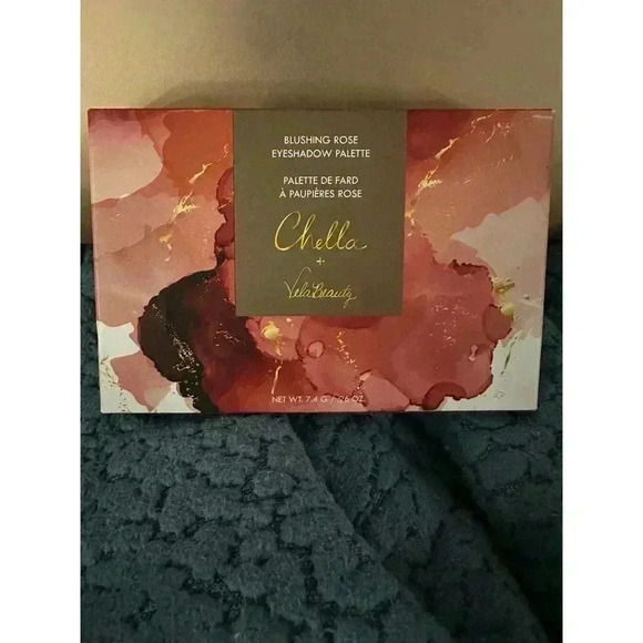 Chella Makeup Eyeshadow Palette, Travel Size, Blushing Rose - Picture 1 of 4